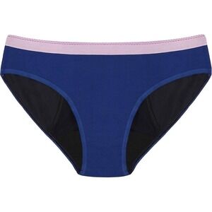 NWT Thinx BTWN [ 15-16 yrs ] Cotton Super Menstrual Bikini‎ Brief in Blue T2141